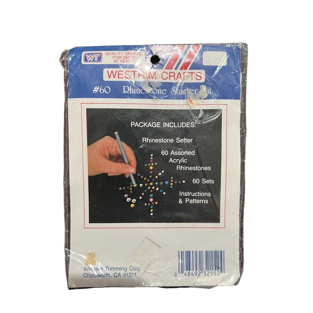 Vintage Rhinestone Starter Kit  Westrim‎ Crafts #60